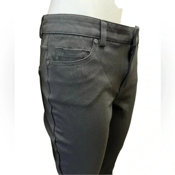 Karl Lagerfeld Paris Slim Fit Black Size 8 Stretch Pants - Picture 3 of 11